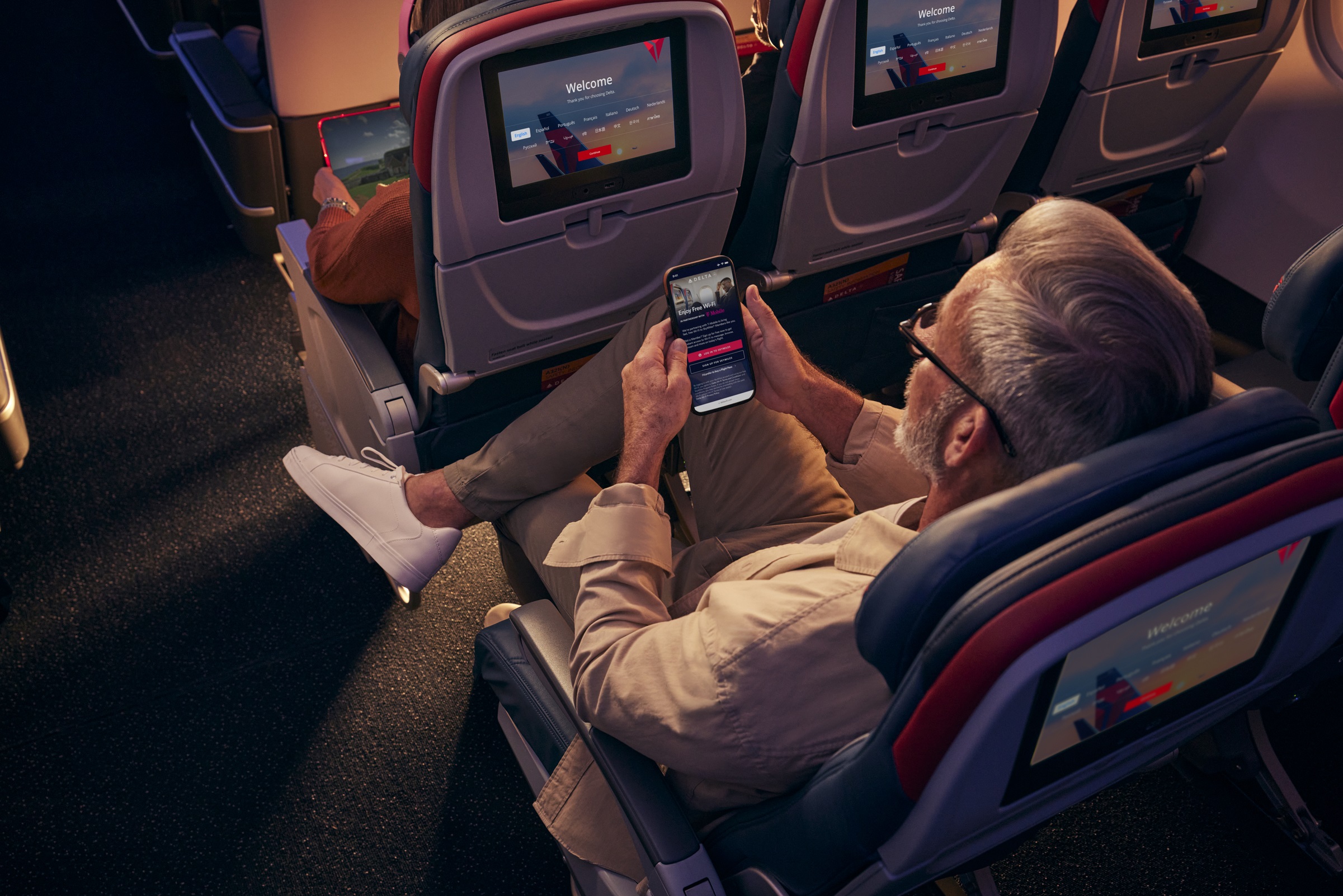 Delta Air Lines WiFi gratuito