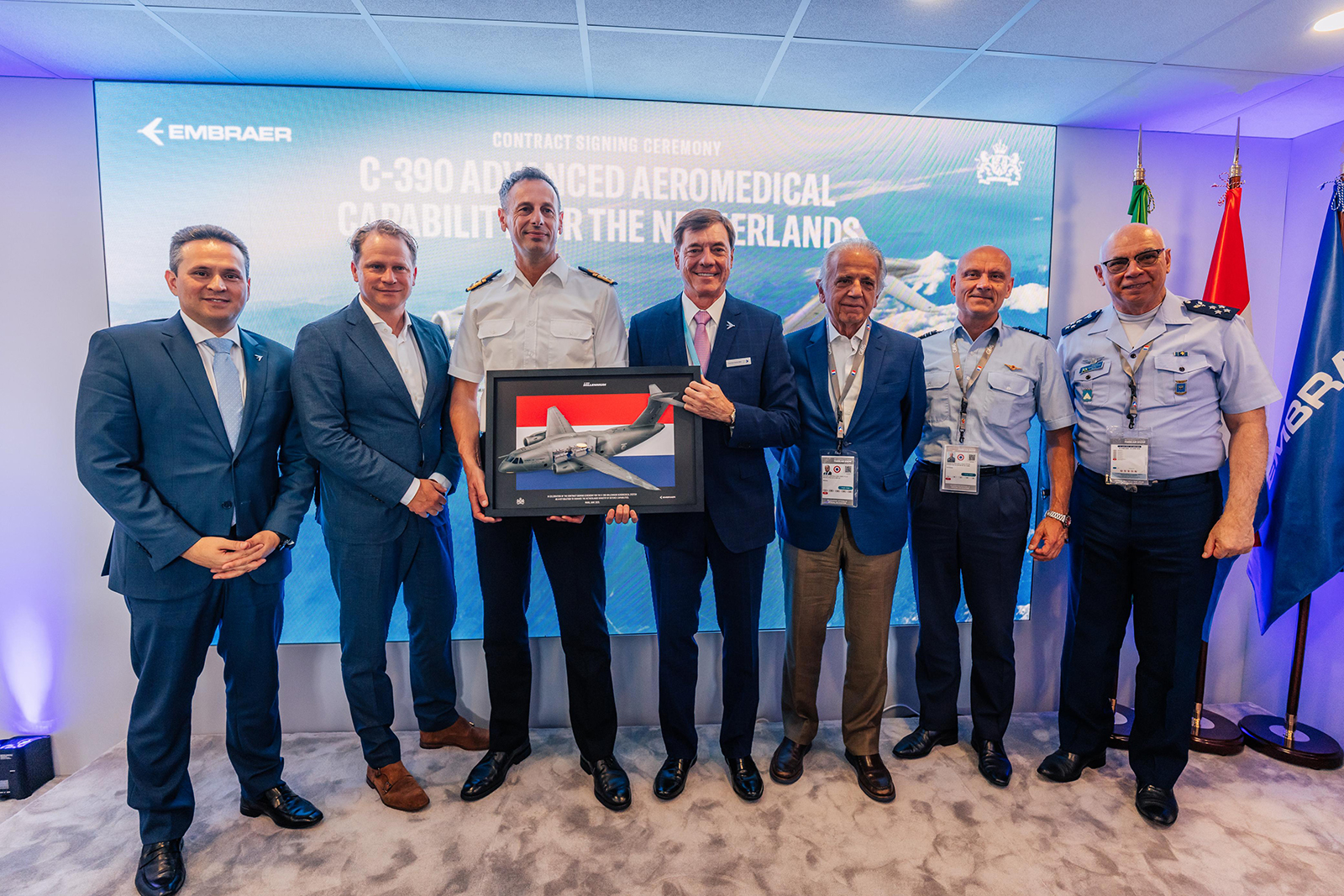 Embraer C-390 capacidades aeromedicas – Paises Bajos