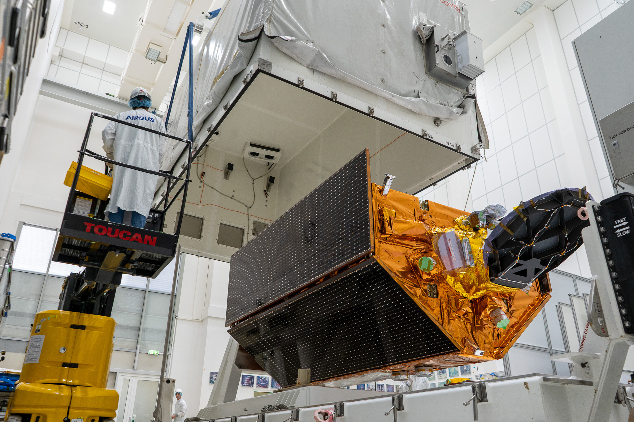 Airbus Space satelite Sentinel-6 de Copernicus