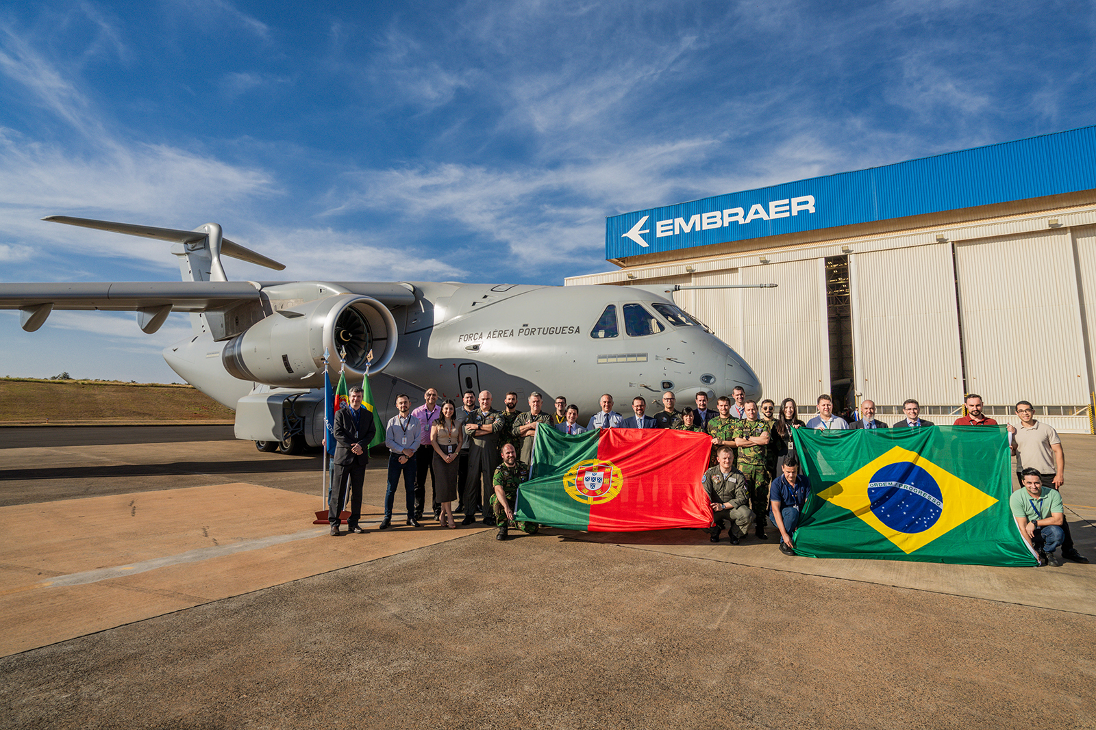 Embraer entrega KC390 Millennum Portugal