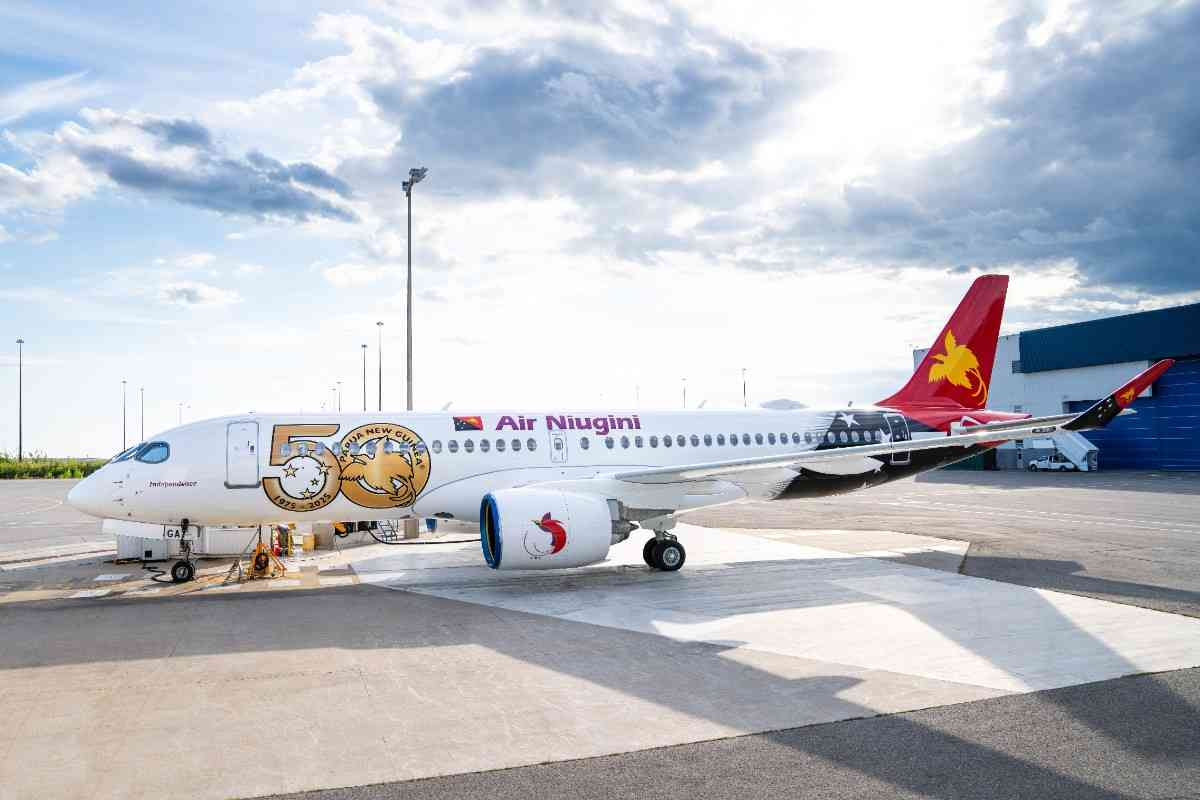 Airbus Air Niugini A220