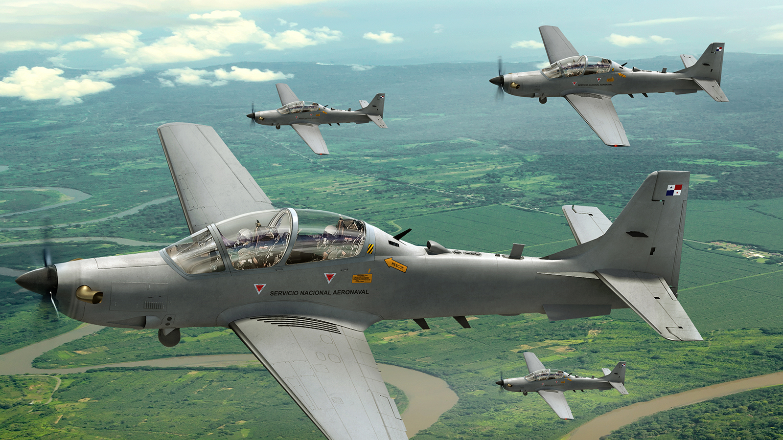 Embraer A-29 SUPER TUCANO PANAMA