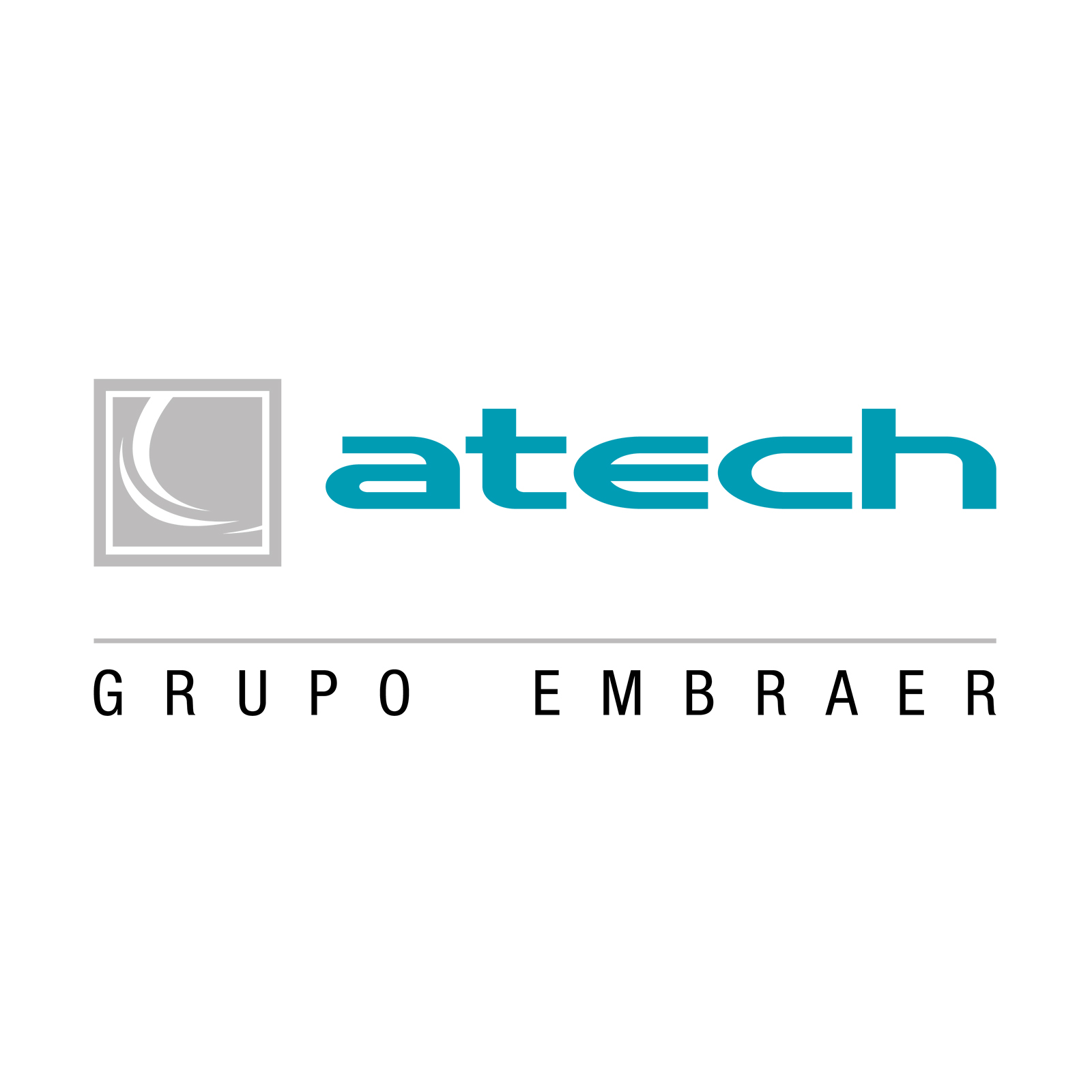 Logo Atech – Embraer