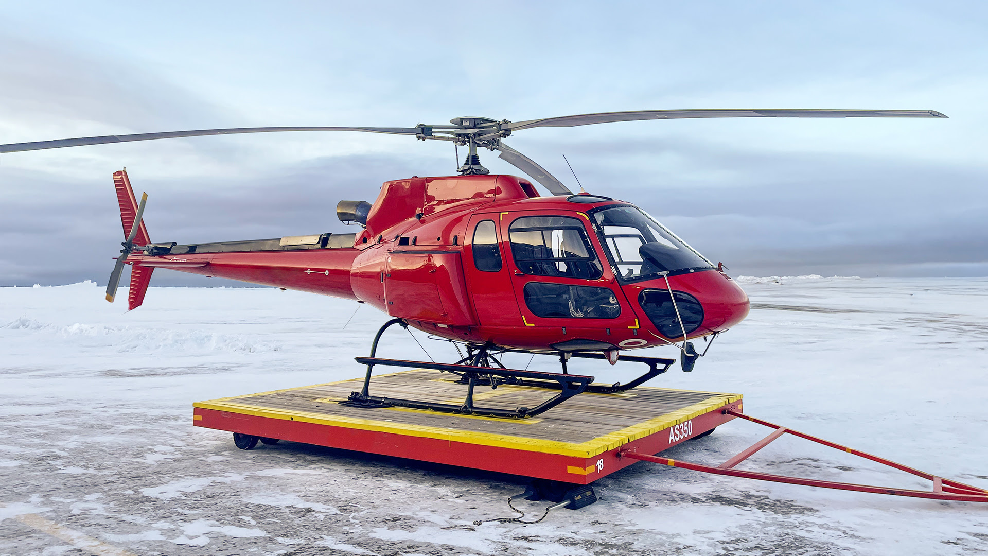 Rotortrade entrega helicoptero AS350 B3 a MERAVO Luftreederei