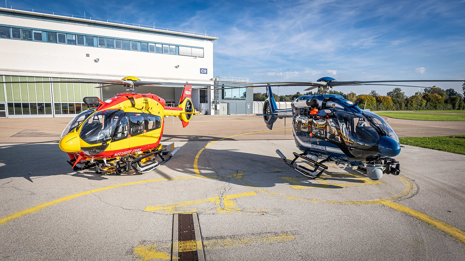 Airbus Helicopters soporte H145 francia Securite Civile
