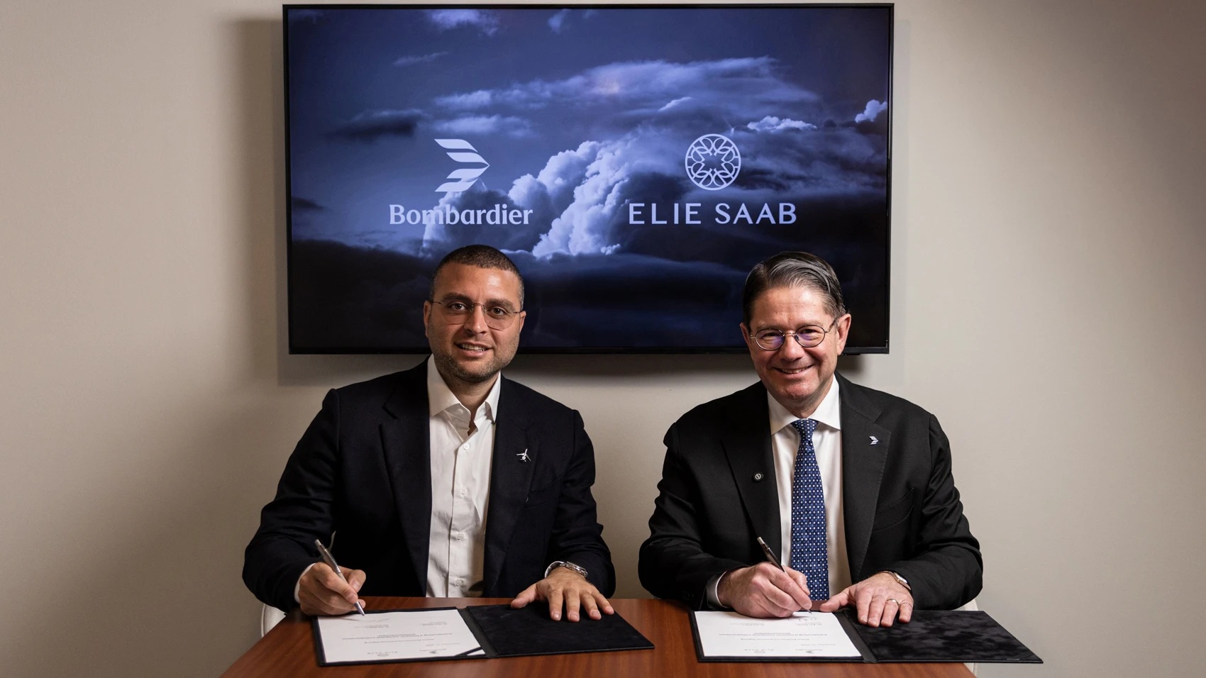 Bombardier acuerdo Ellie Saab diseno Global 8000