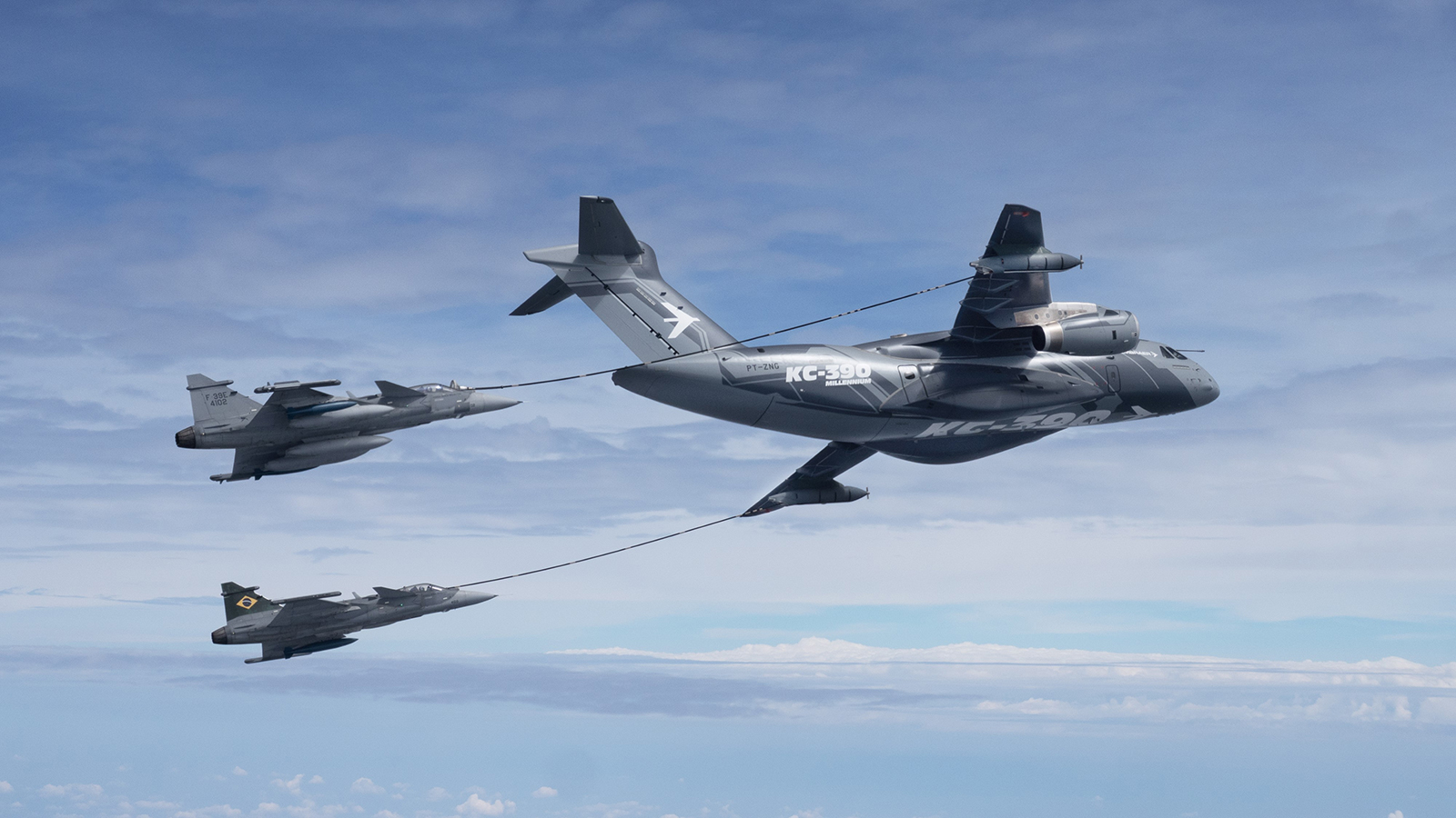 Embraer KC-390 and Gripen out 2025