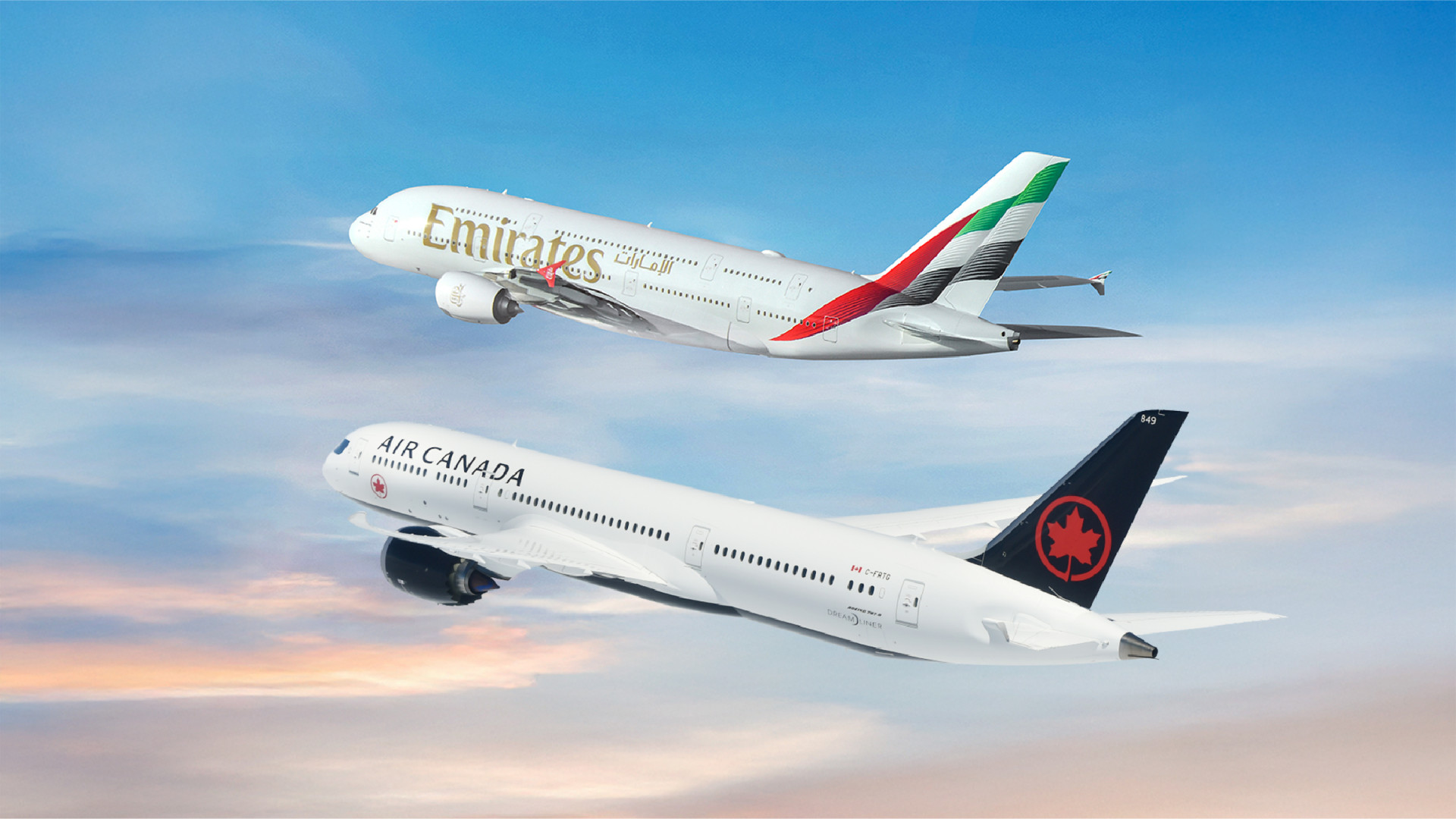 Emirates Air Canada acuerdo codigo abierto