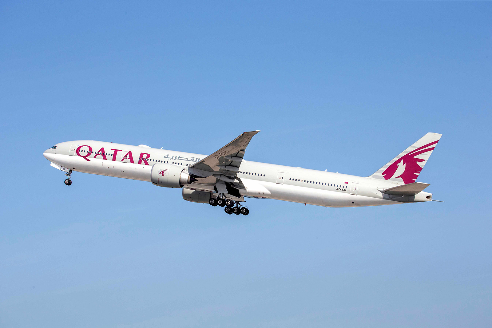 Qatar Airways B777 SITA