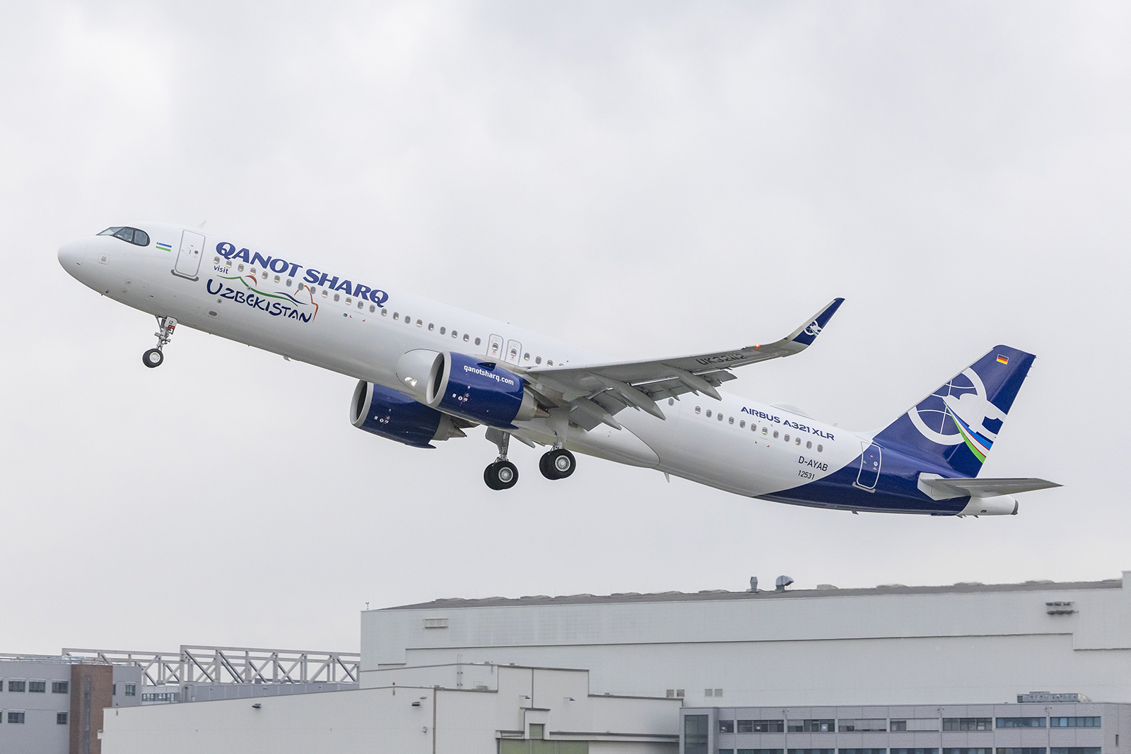 Airbus – Primer A321XLR de Qanot Sharq