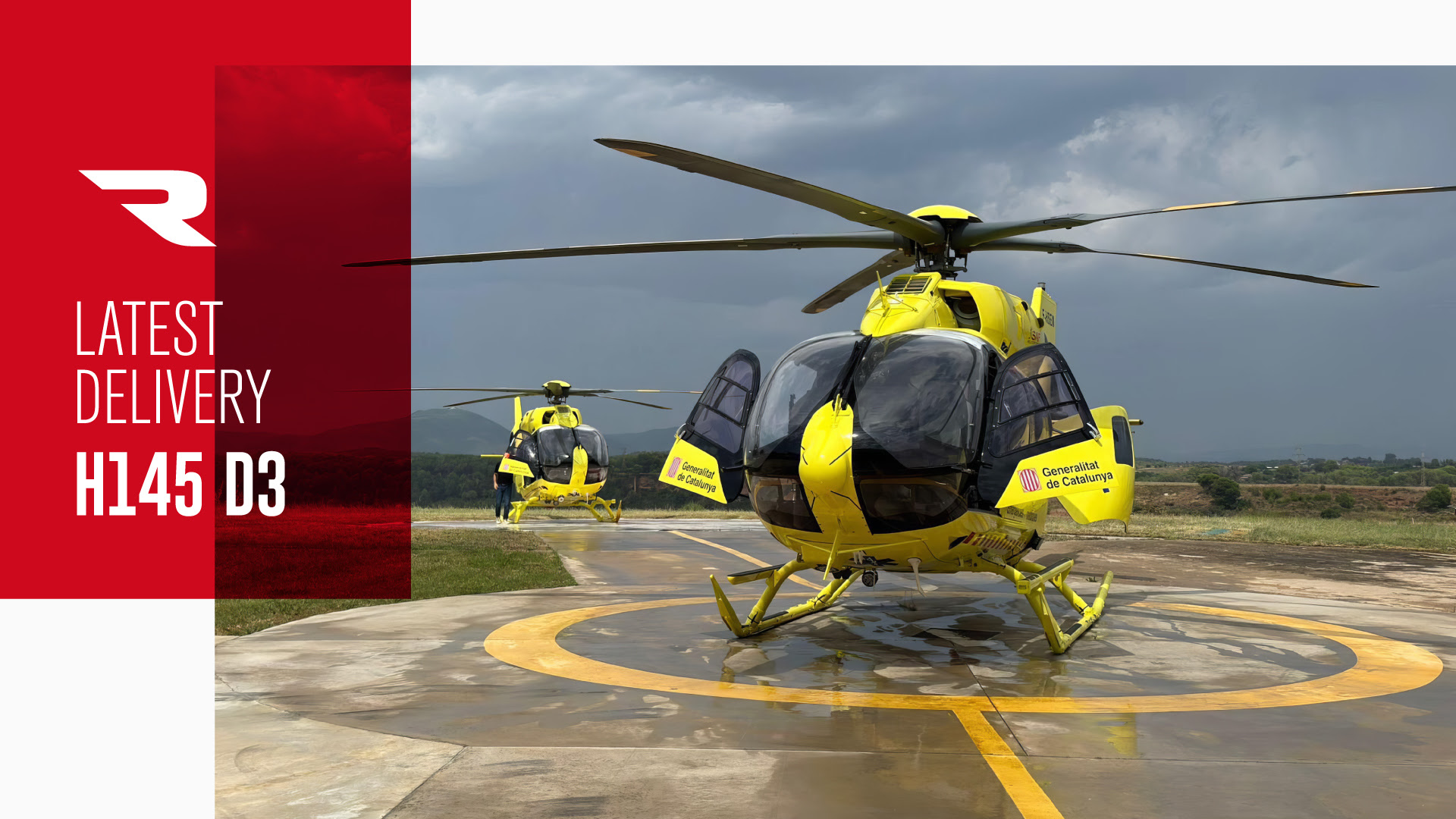 Rotortrade entrega H145 D3 Francia