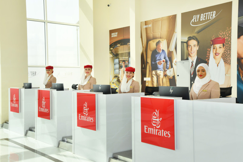 Emirates counter