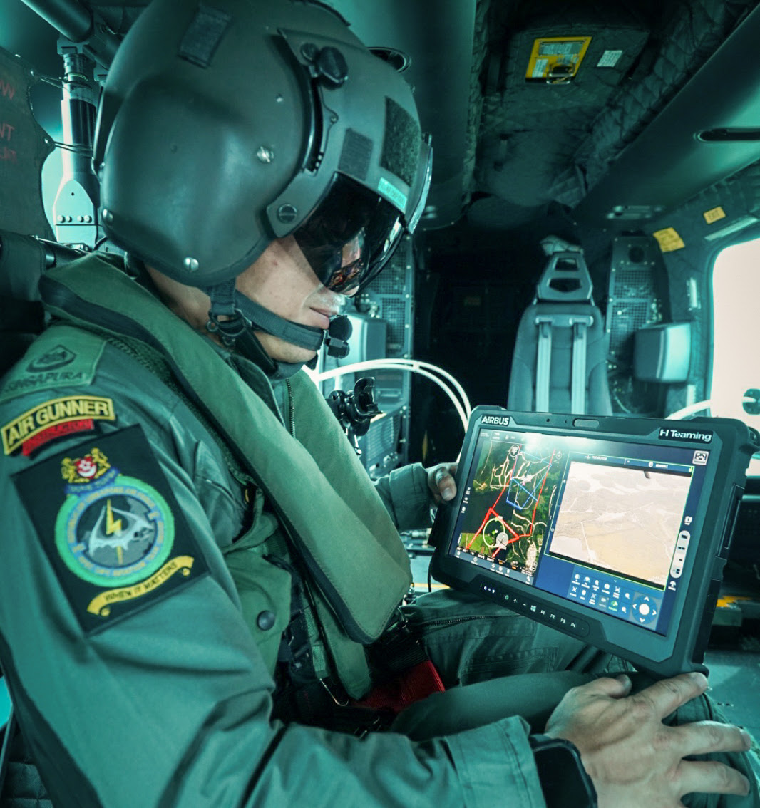 Airbus y Singapur completan con exito las pruebas de vuelo de HTeaming