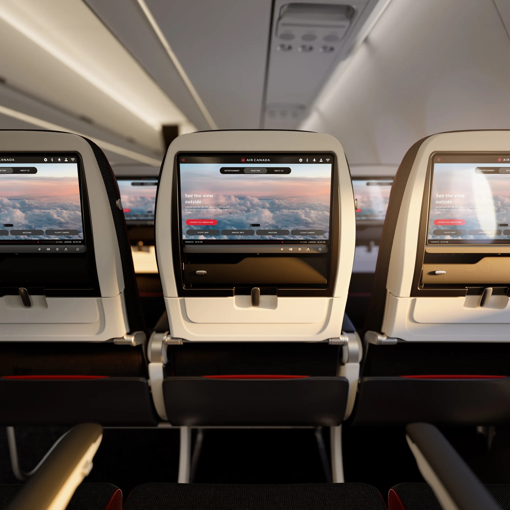 Astrova de Panasonic Avionics despega en Air Canada
