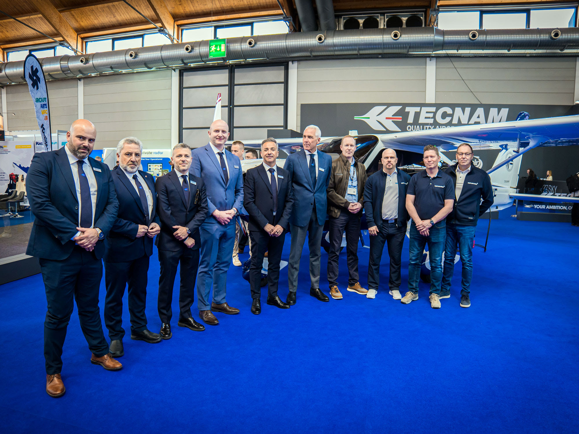 Tecnam entrega el tercer P2010 TDI a la Academia Finlandesa de Aviacion