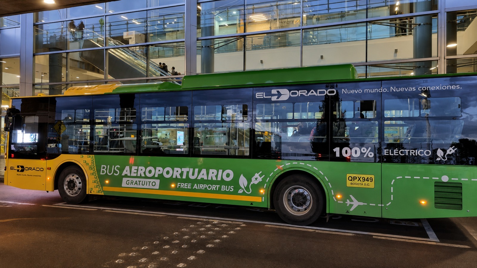 Aeropuerto El Dorado – Autobuses electricos (1)