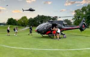 Sweet Helicopters transporte 500 Millas de Indianapolis