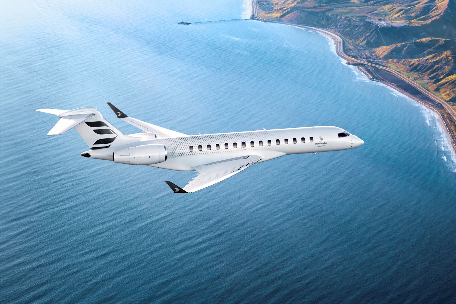 Bombardier – Entrega Global 8000 Africa Grupo BUA