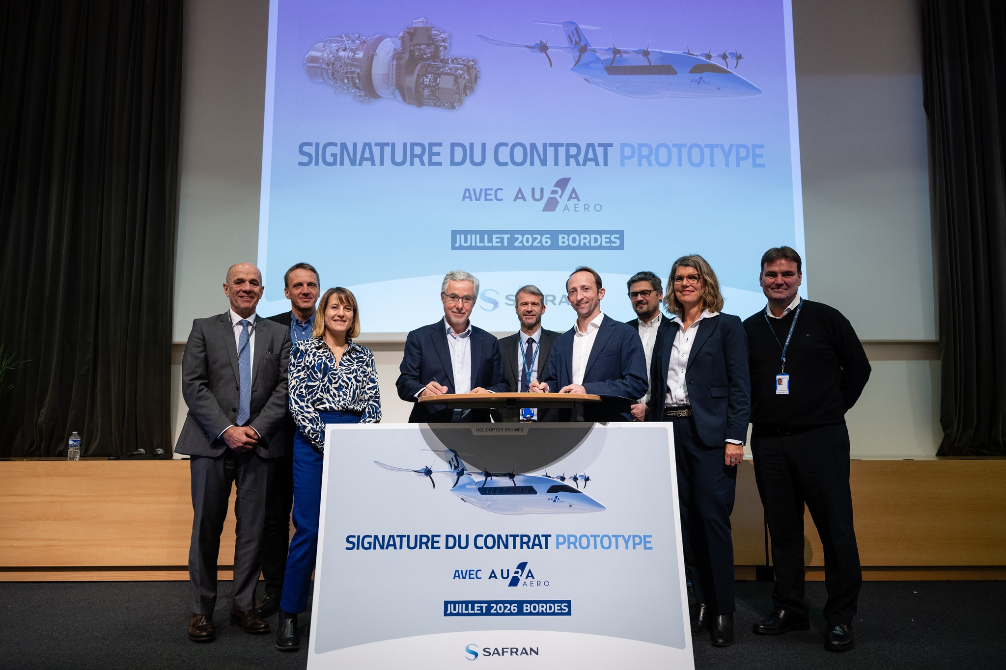 Safran y AURA AERO refuerzan su alianza