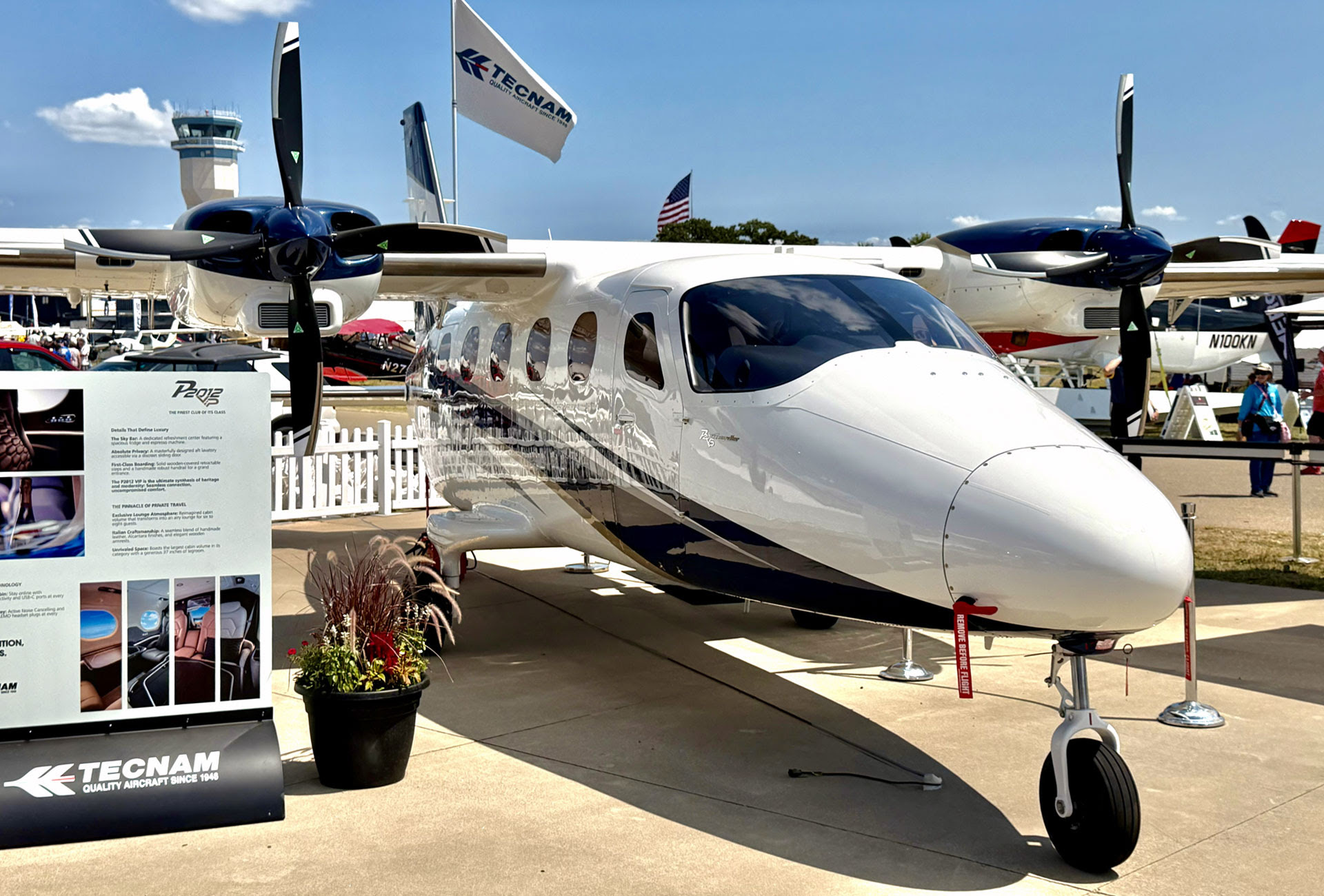 Tecnam P2012 VIP EAA AirVenture Oshkosh