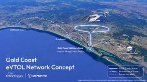 SkyDrive acuerdo eVTOL – Gold Coast Helitours 3