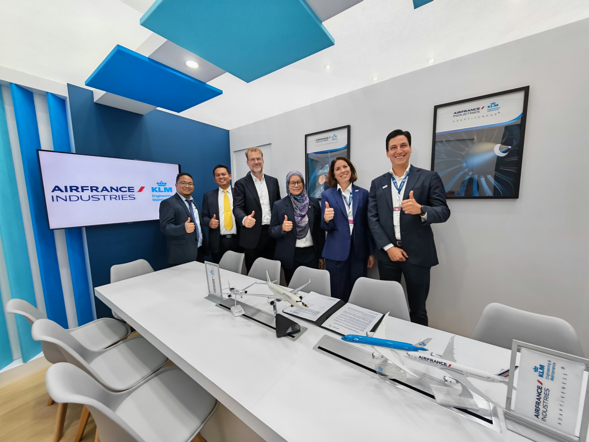 AFI KLM EM y Malaysia Airlines Berhad firman un acuerdo de soporte de componentes 09-2026